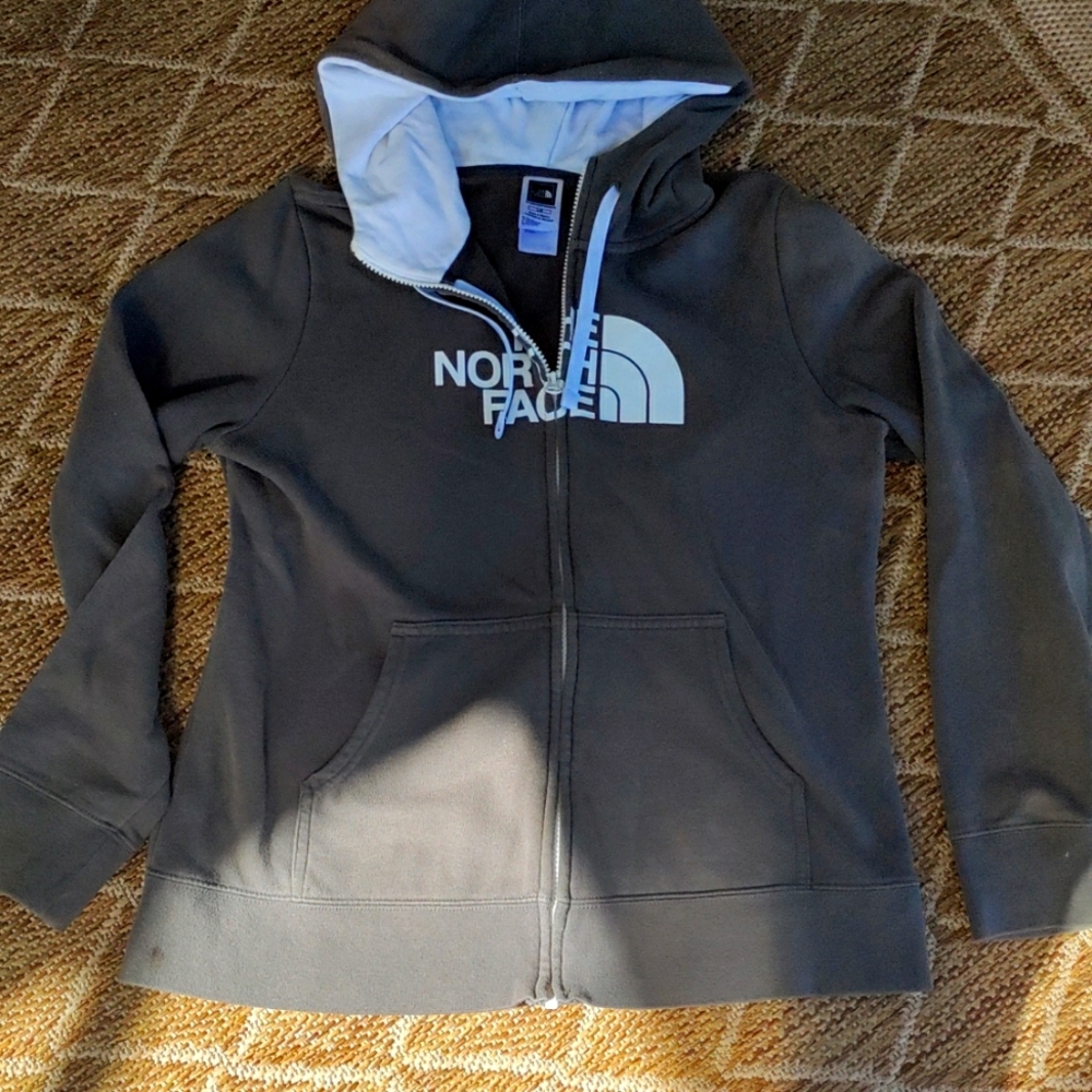 The North Face hoodie...